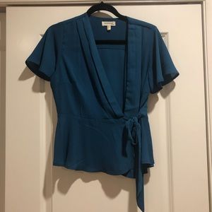 Gorgeous blue blouse!